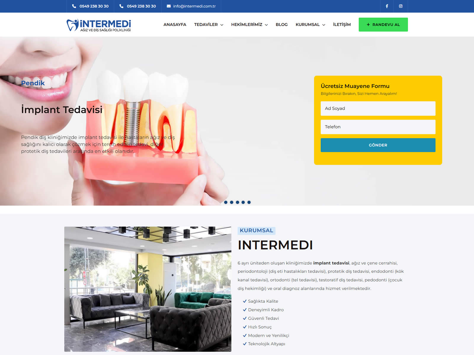 İntermedi Diş Klinik